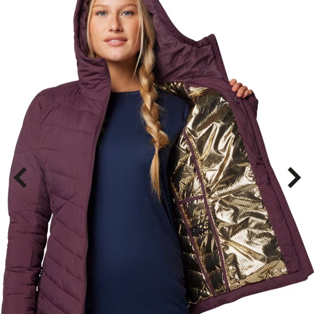 Columbia Women's Purple Hooded Jacket
